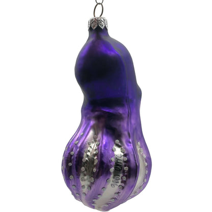 Patricia Breen Olivier Octopus Purple Pearl Accents Nautical Christmas Ornament