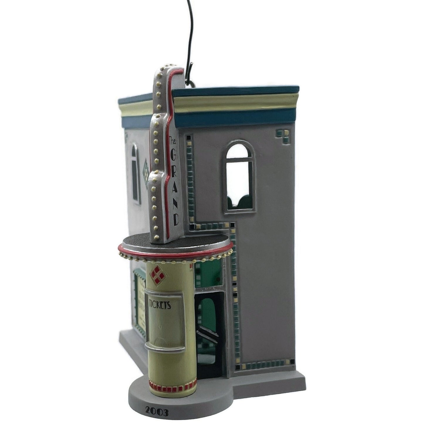 Hallmark Ornament The Grand Theater 2003 Nostalgic Christmas Village Keepsake
