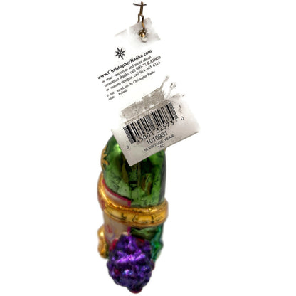 Christopher Radko A Vintage Year 2004 Wine Bottle Christmas Ornament 1010931