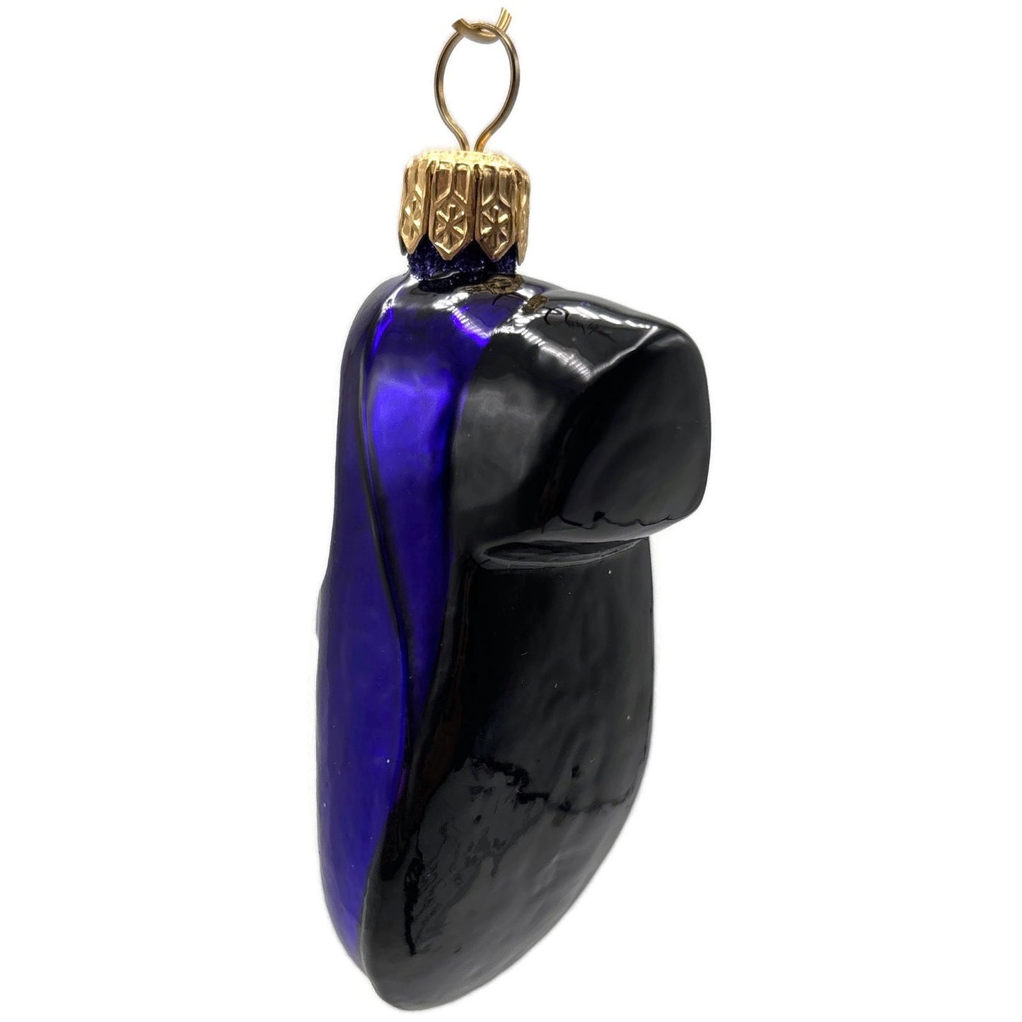 Patricia Breen Little One's Shoe Purple Gold Buckle Christmas Tree Ornament CATZ
