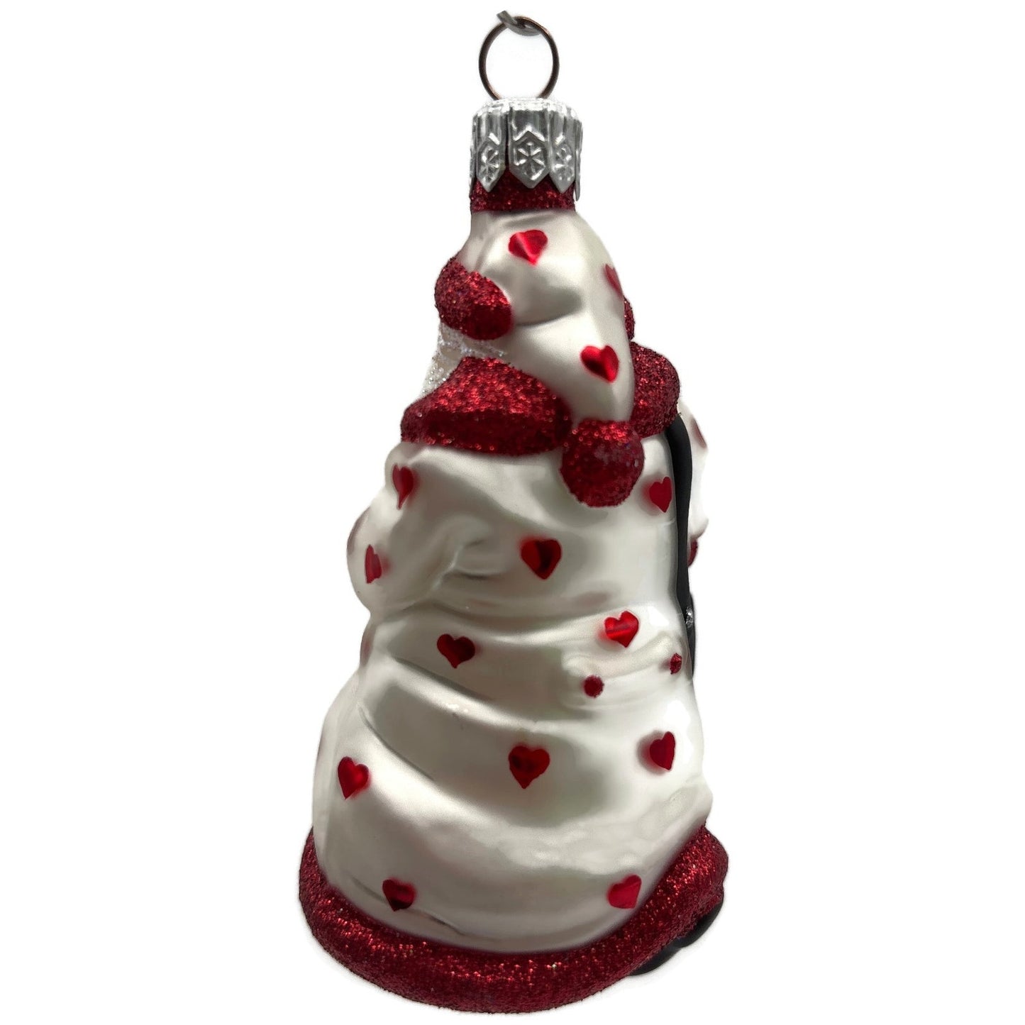 Patricia Breen Miniature Through Rain And Snow Pearl Hearts Valentines Ornament