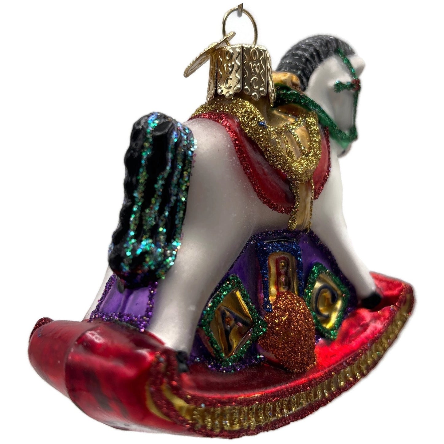 Pony Childs First Rocking Horse Collection Old World Christmas Tree Ornament