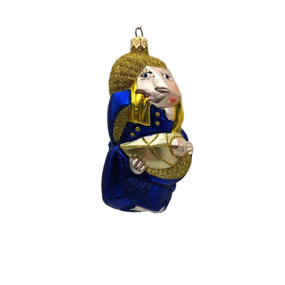 Patricia Breen Madonna for Pablo Blue Baby Jesus Christmas Holiday Tree Ornament