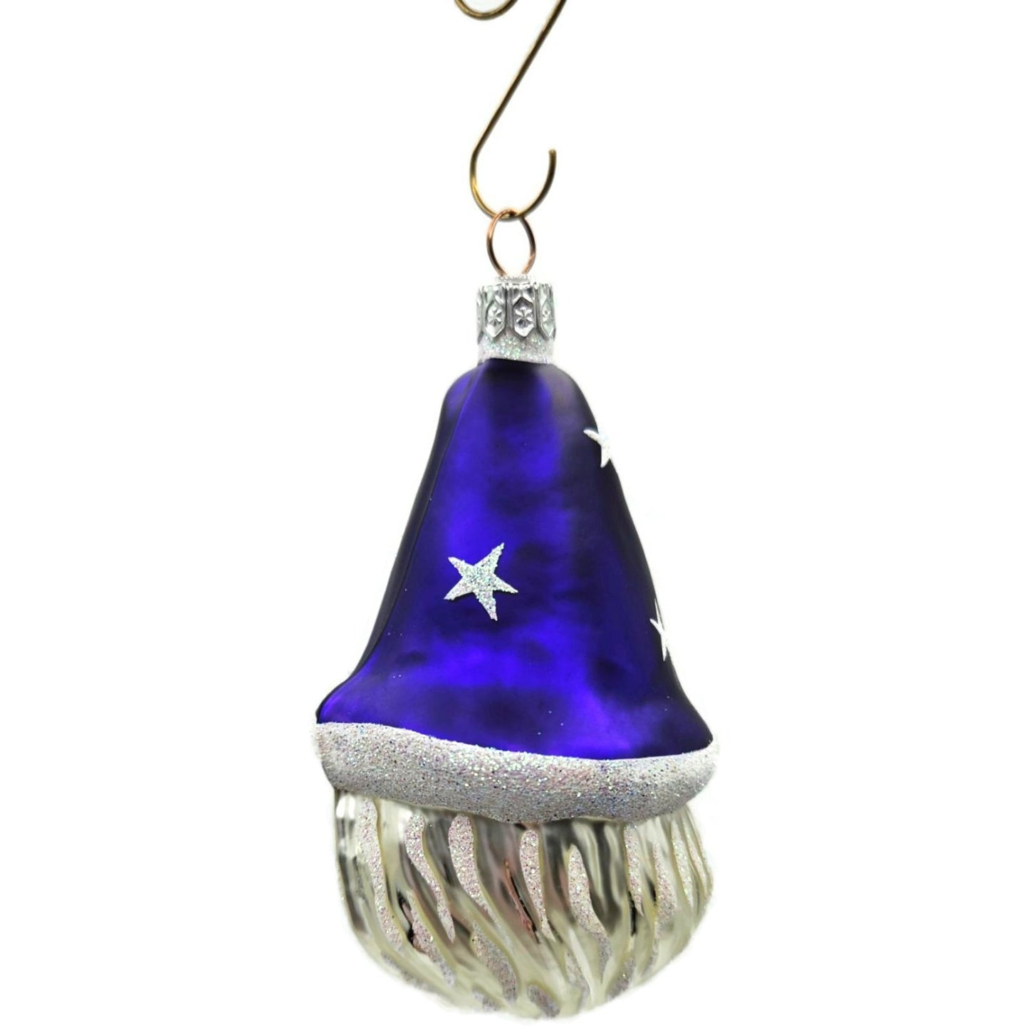 Patricia Breen Witch Hazel Wizard Purple Moon Halloween Christmas Ornament CO