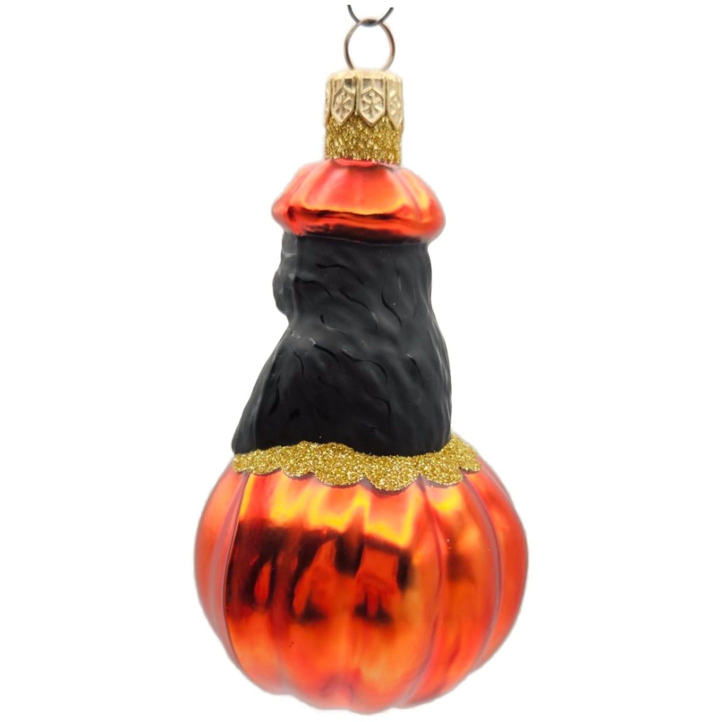 Patricia Breen Halloween Cat-O-Lantern Orange Pumpkin Gold Christmas Ornament