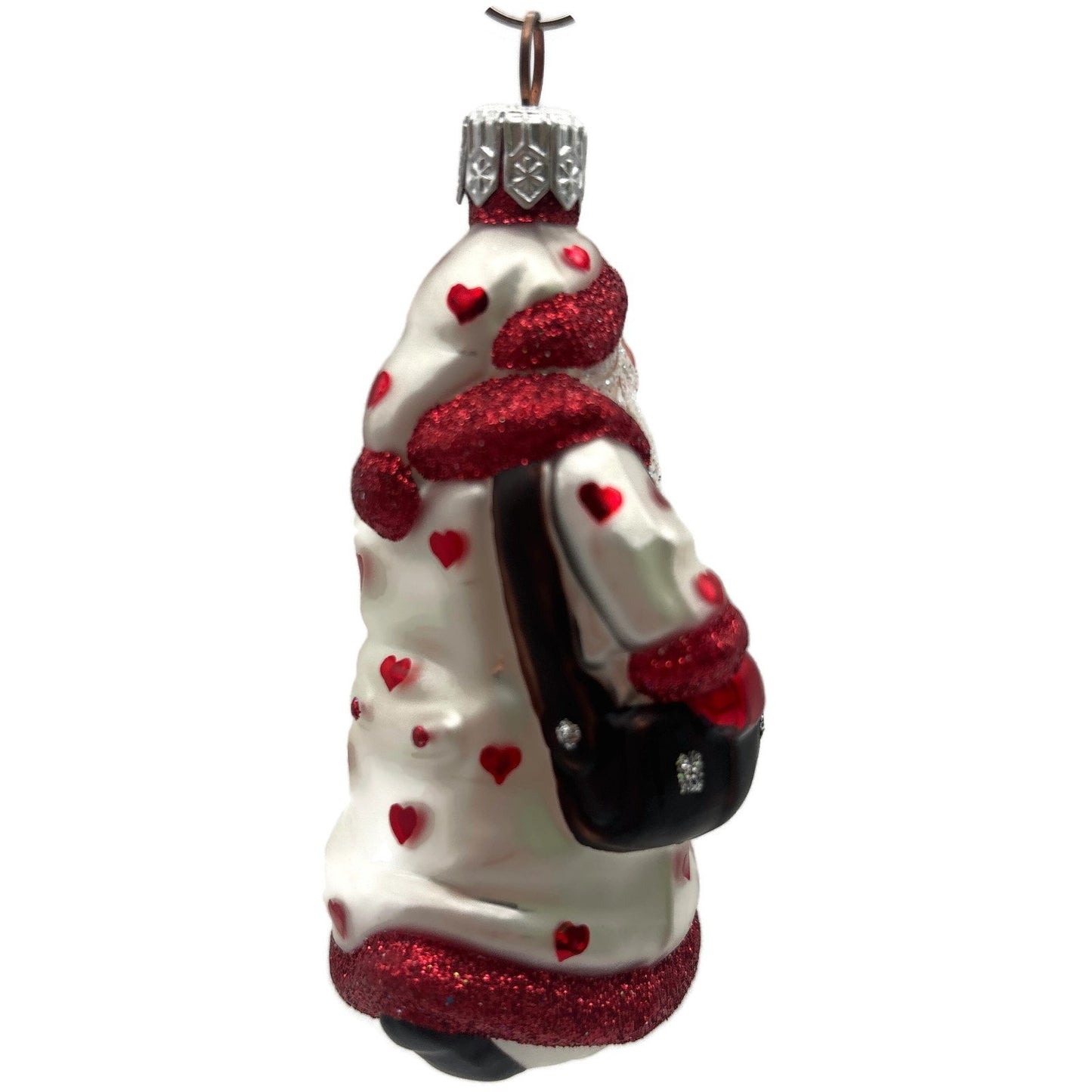 Patricia Breen Miniature Through Rain And Snow Pearl Hearts Valentines Ornament