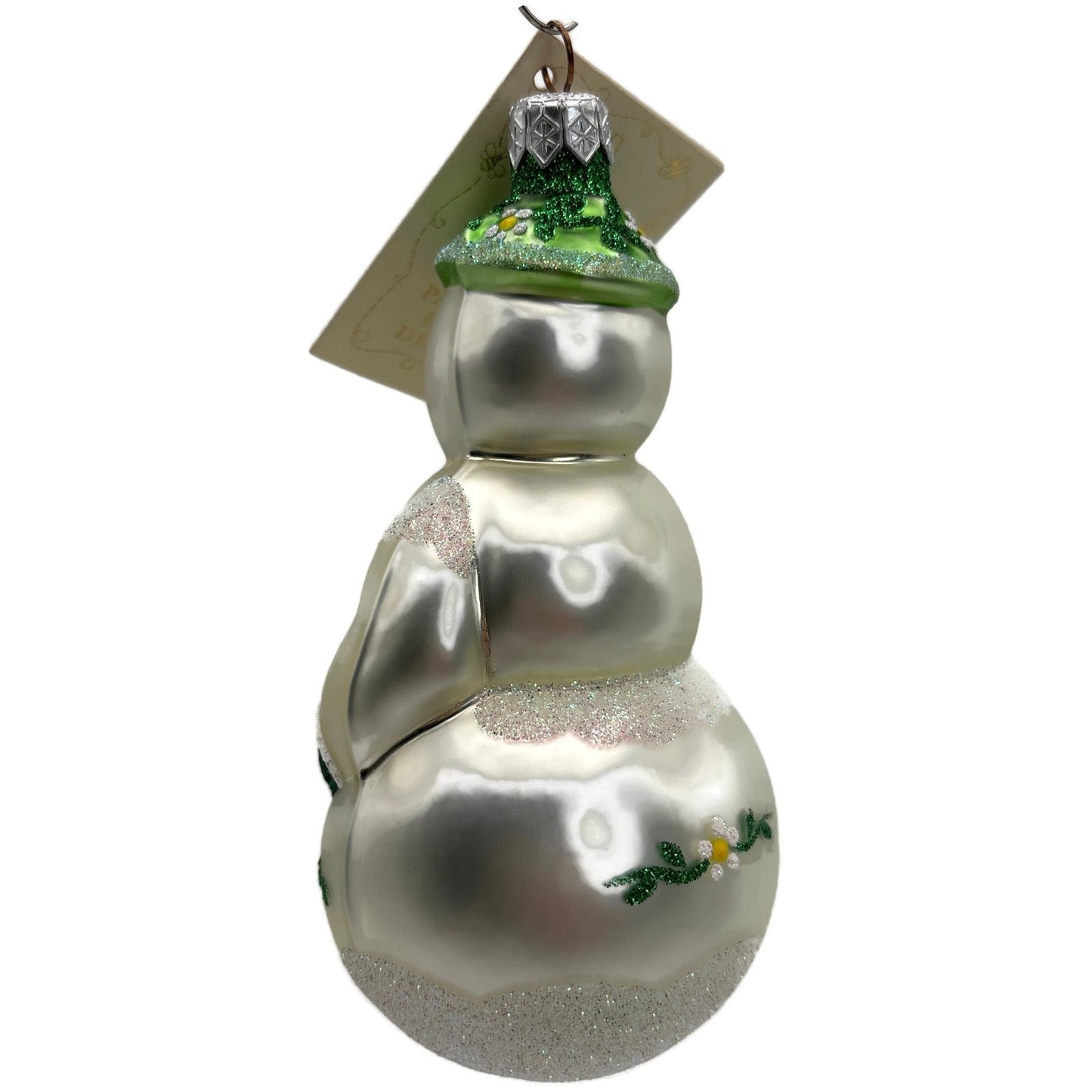 Patricia Breen Strawberry Snowman Fruit Summer Christmas Tree Ornament NM