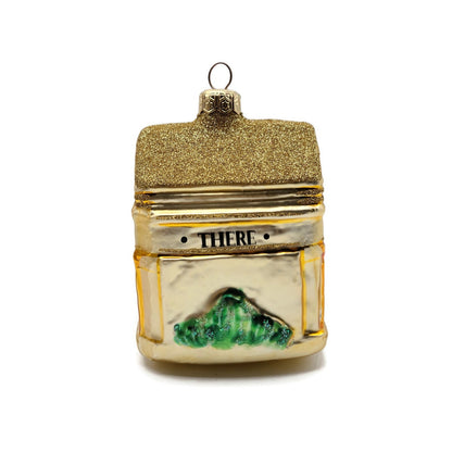 Patricia Breen Beaux Arts Facade St Louis Art Museum Gold Christmas Ornament