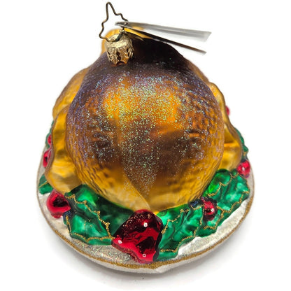 Christopher Radko Turley Time Platter Thanksgiving Dinner Christmas Ornament