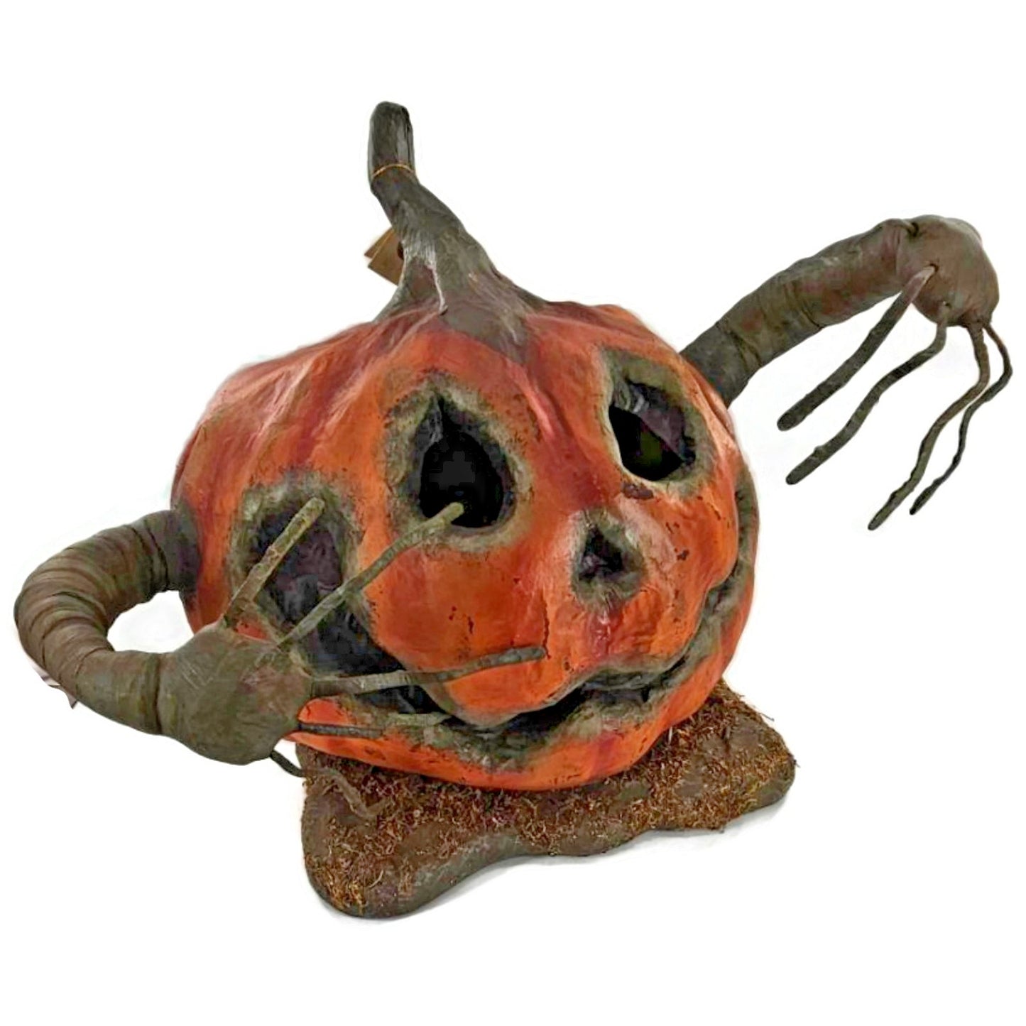 Bethany Lowe Halloween Pumpkin Man TD6051 Large 23 inch Paper Mache Figure Rare