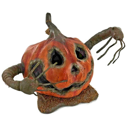 Bethany Lowe Halloween Pumpkin Man TD6051 Large 23 inch Paper Mache Figure Rare