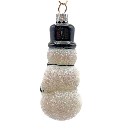 Patricia Breen Classic Snowman Black Hat Bow Tie Mittens Christmas Tree Ornament