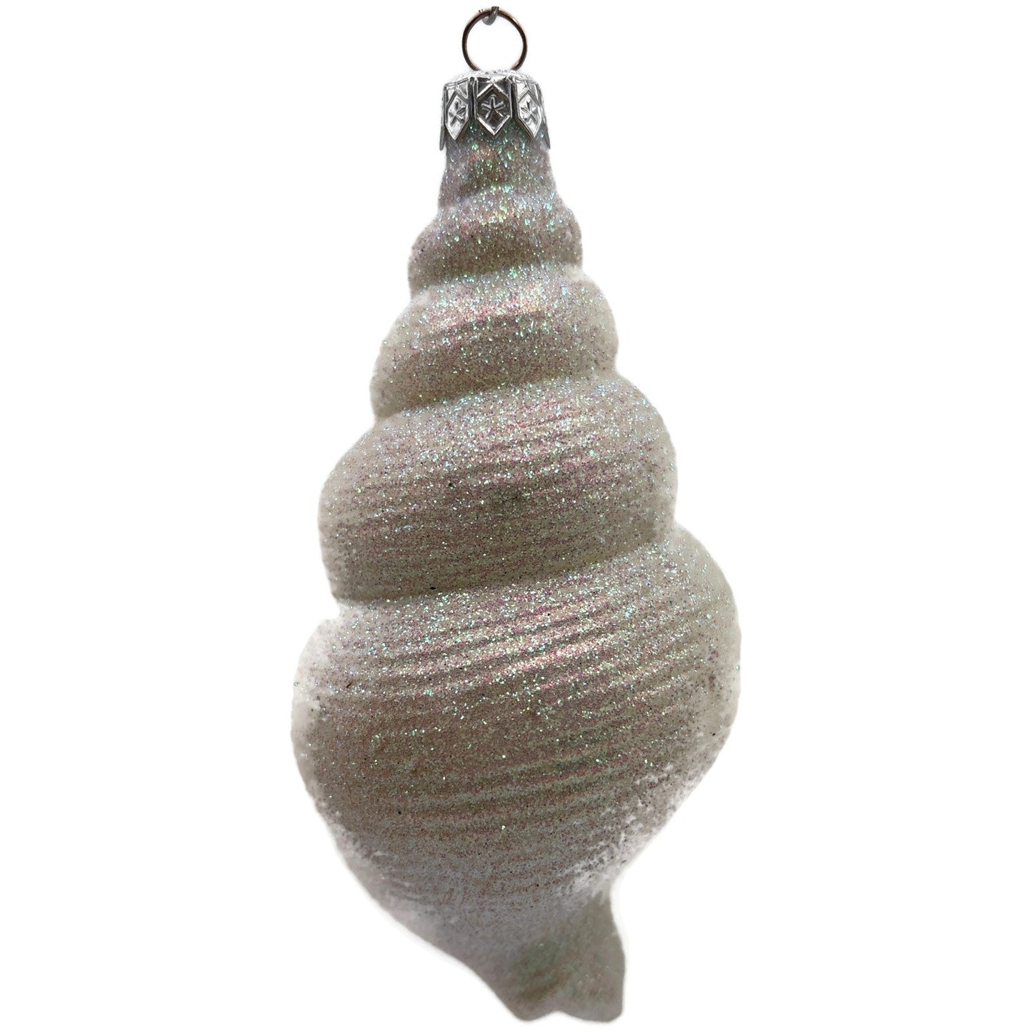 Patricia Breen A Walk On The Beach Pearl Shell White Summer Nautical Ornament