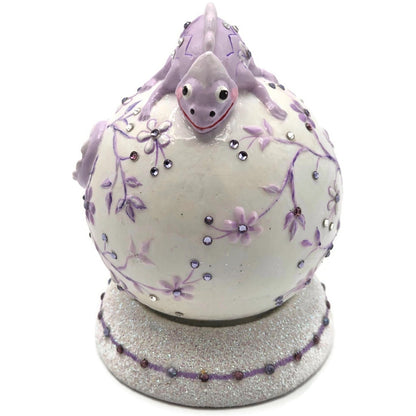 Patricia Breen Chameleon Cachette Lavender Flowers Spring Christmas OOAK CO