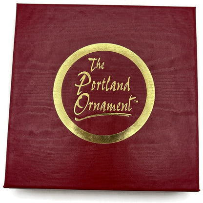 The Portland Ornament 2004 Portland Classical Chinese Garden Gold Plated Floral