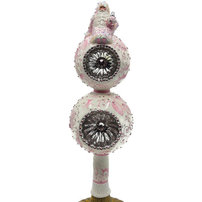 Patricia Breen Summit Finial Chinoiserie Pink Spring Christmas Tree Topper CATZ