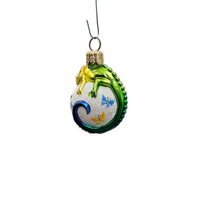 Patricia Breen Miniature Chameleon Butterflies Spring Christmas Tree Ornament