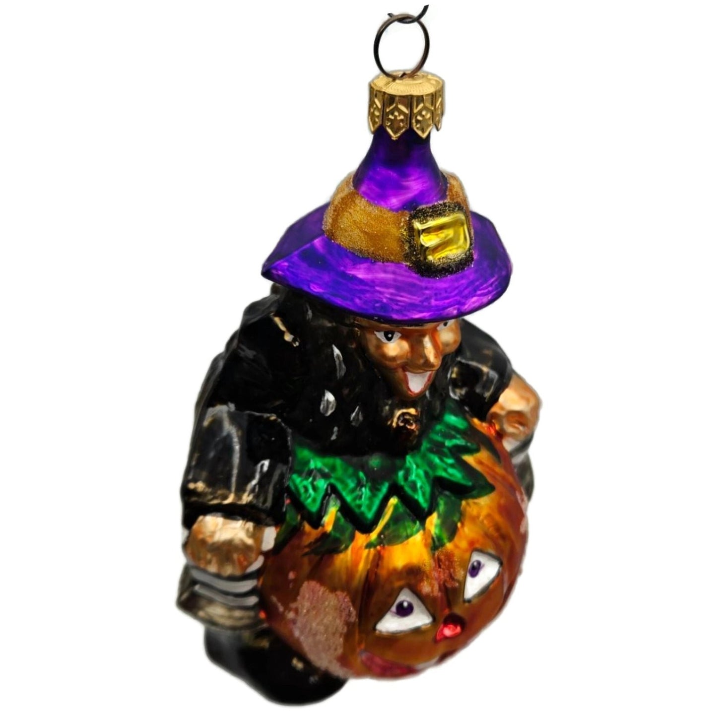 Christopher Radko Punkin Pal Witch Pumpkin Halloween Christmas Ornament 97-241-1