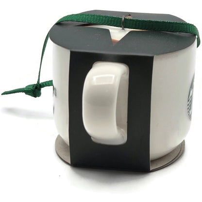 Starbucks Ceramic Mini Cup Coffee Mug Christmas Tree Ornament Heart New 2025