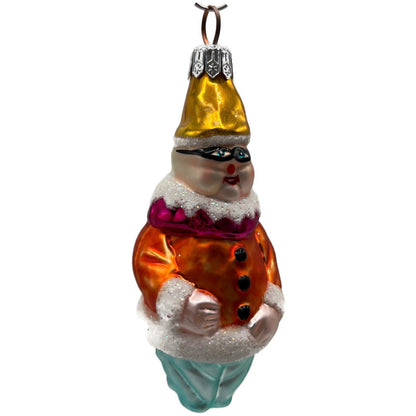Christopher Radko Masquerade Halloween Christmas Tree Ornament 94-045-0 Clown