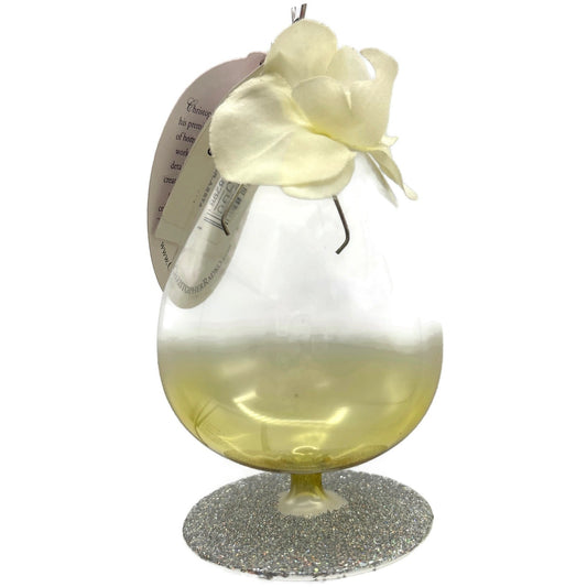 Christopher Radko Mini Happy Hour Cocktail Glass Christmas Tree Ornament 1012019