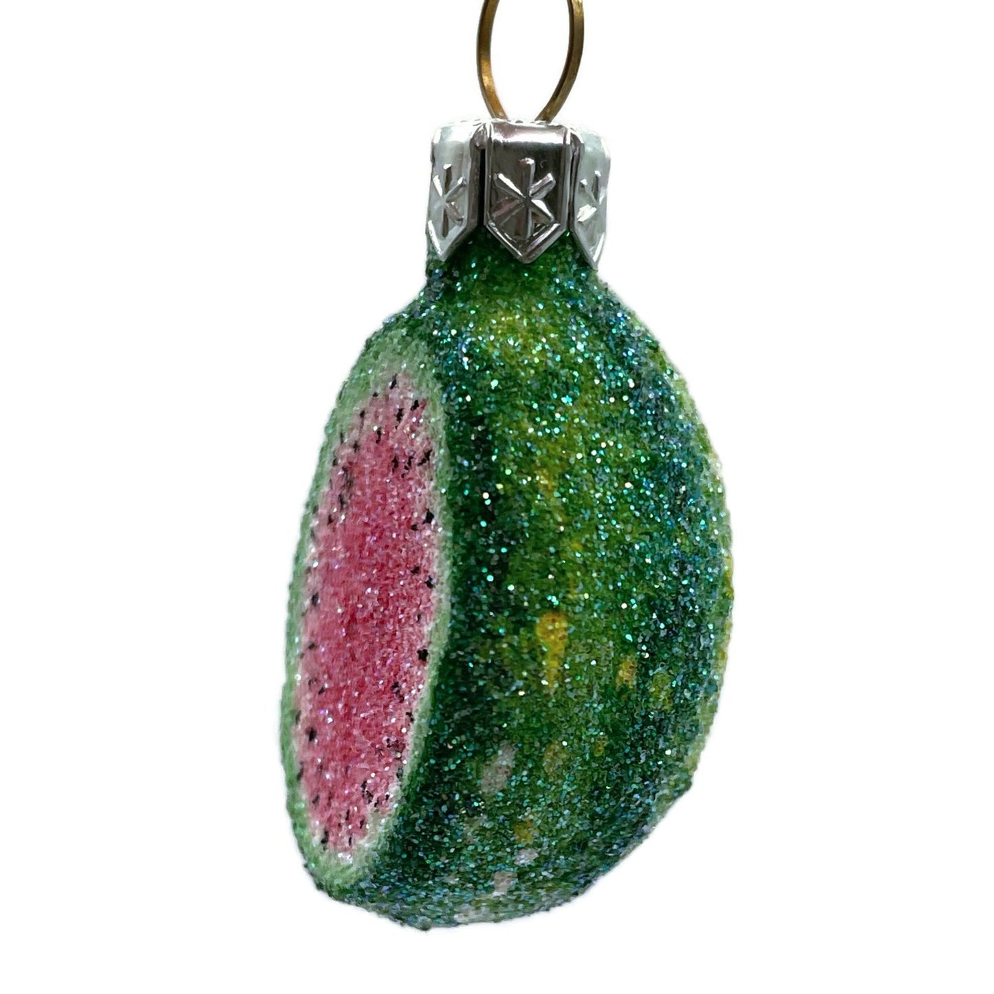 Patricia Breen Miniature Egg Watermelon Green Fruit Easter Holiday Ornament 2531