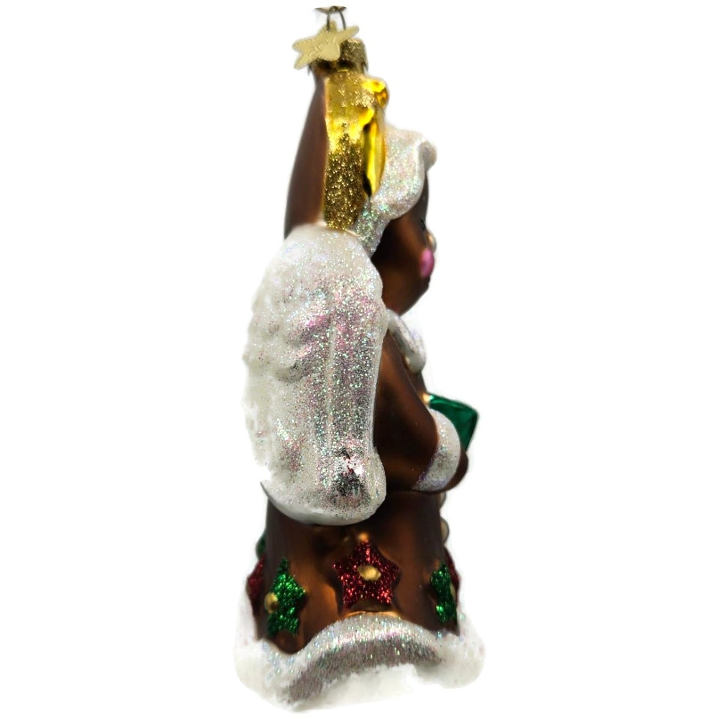 Gingerbread Angel Glass OWC Holiday Christmas Tree Ornament Old World Christmas