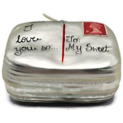 Patricia Breen To My Sweet Pearl Purple Heart Valentines Christmas Ornament CO