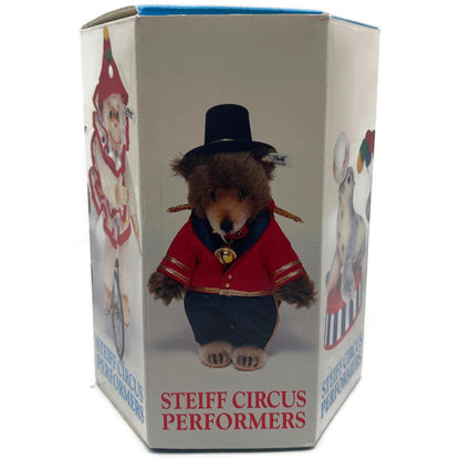 Steiff Golden Age Of The Circus Ringmaster Teddy Baby 0175/19 Bear Plush Toy