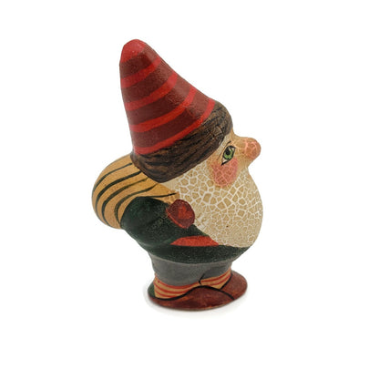 Vaillancourt Santas Little Helper Chalkware Folk Art Christmas Holiday Figurine