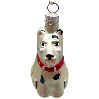 Patricia Breen Laughing Dog Pearl Hey Diddle Diddle Christmas Tree Ornament