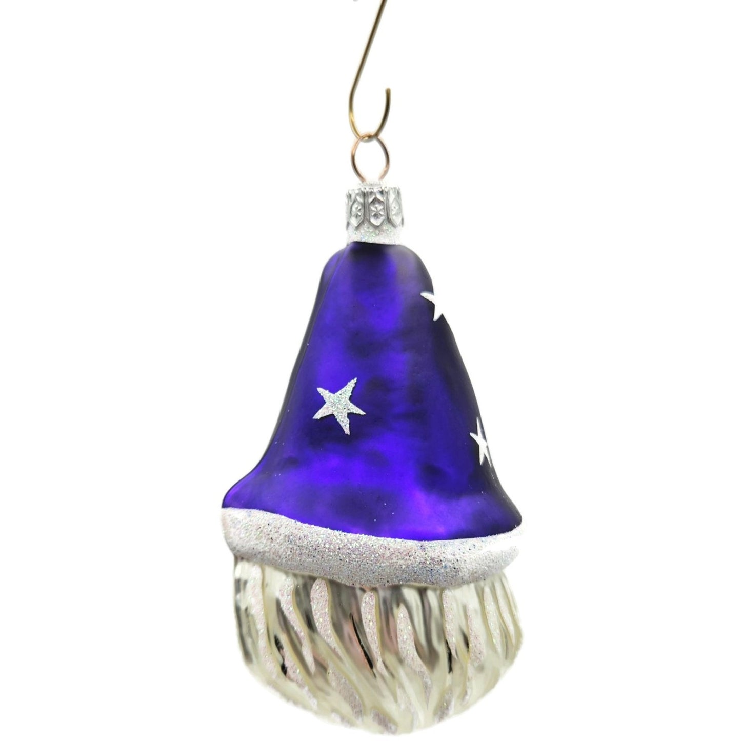 Patricia Breen Witch Hazel Wizard Purple Moon Halloween Christmas Ornament CO