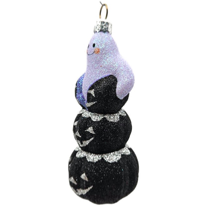 Patricia Breen Halloween Oooooohhhhhh Purple Ghost Glass Halloween Ornament 2337
