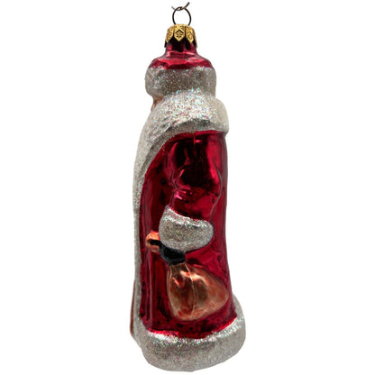 Christopher Radko Russian Santa Claus Red Robe Christmas Tree Ornament 91-112-1