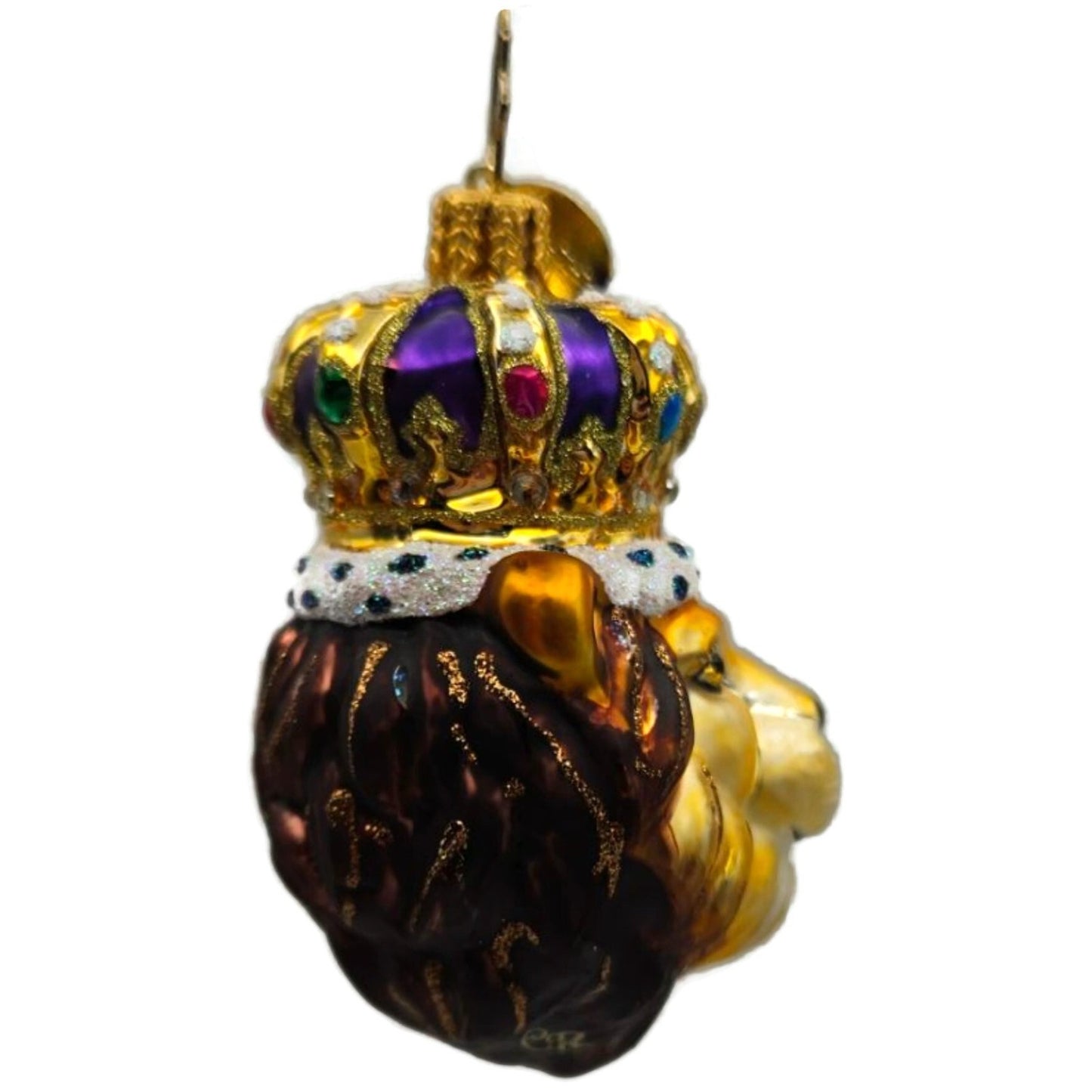 Christopher Radko Roaring Royalty Gem Lion King Christmas Tree Ornament 1020654