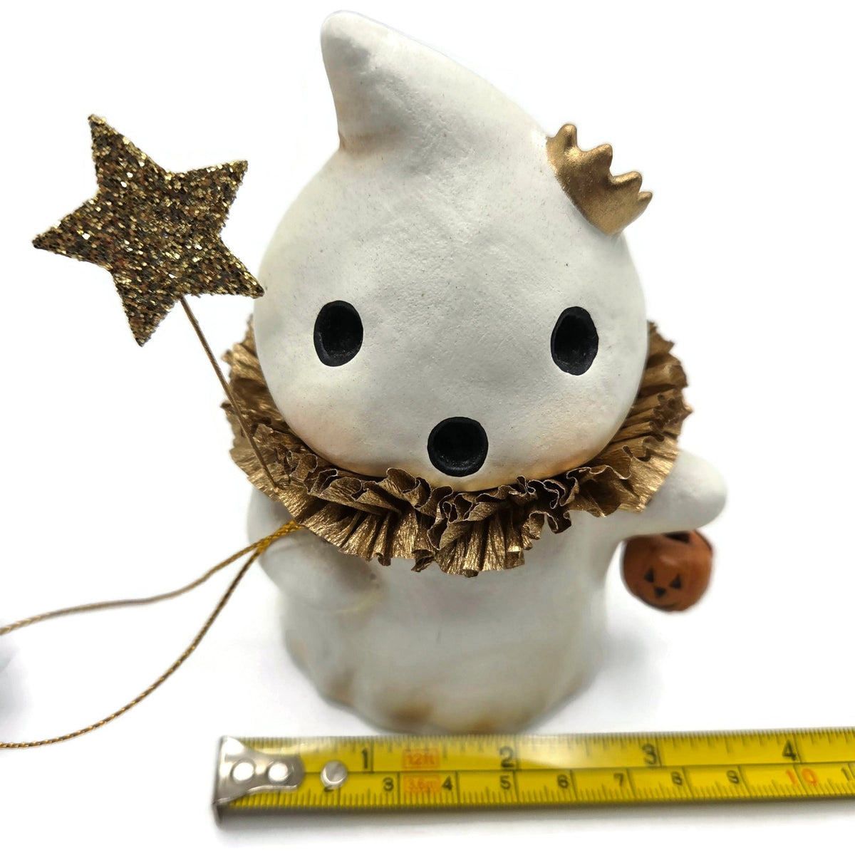 Bethany Lowe Michelle Allen Princess Boo Ghost Resin Halloween Ornament 4.5 inch