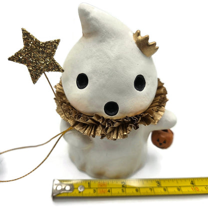 Bethany Lowe Michelle Allen Princess Boo Ghost Resin Halloween Ornament 4.5 inch