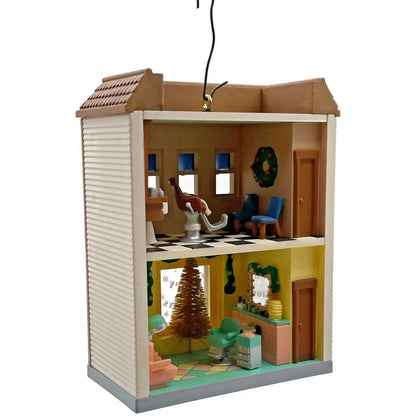 Hallmark Barber Beauty Nostalgic Shops 2004 Christmas Keepsake Ornament House