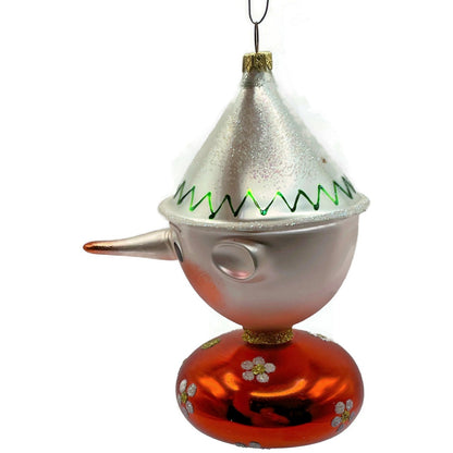 Christopher Radko Pinocchio Italian Blown Glass Christmas Tree Ornament 94-248-1