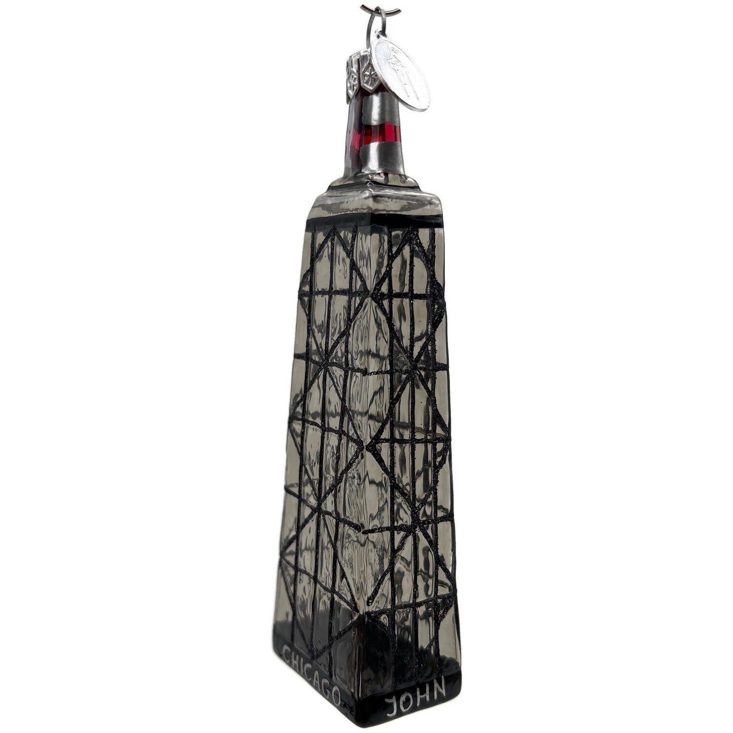 Landmark Creations The John Hancock Center European Glass Christmas Ornament