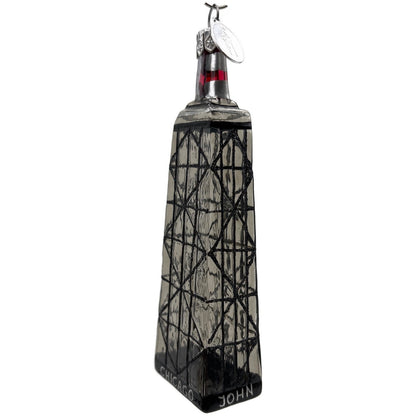 Landmark Creations The John Hancock Center European Glass Christmas Ornament
