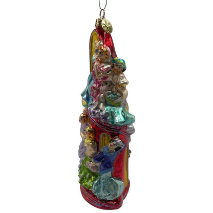 Christopher Radko Nine Ladies Dancing 12 Days Of Christmas Tree Holiday Ornament