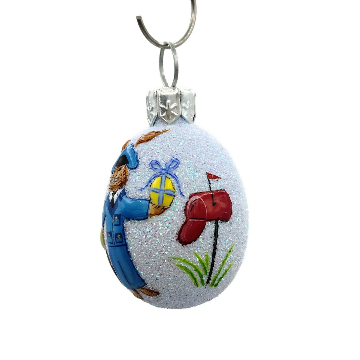 Patricia Breen Miniature Egg Spring Delivery Mail Easter Holiday Ornament 3138