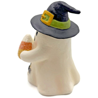 Bethany Lowe Gavin Ghost Candy Corn Witch Hat Spider Halloween Figure Decor New