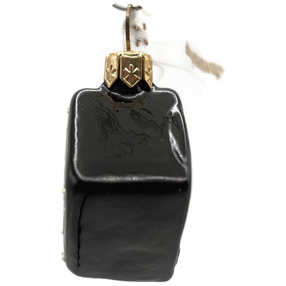 Truffle Candy Ornaments To Remember Black Glass Sweet Treat Christmas Ornament