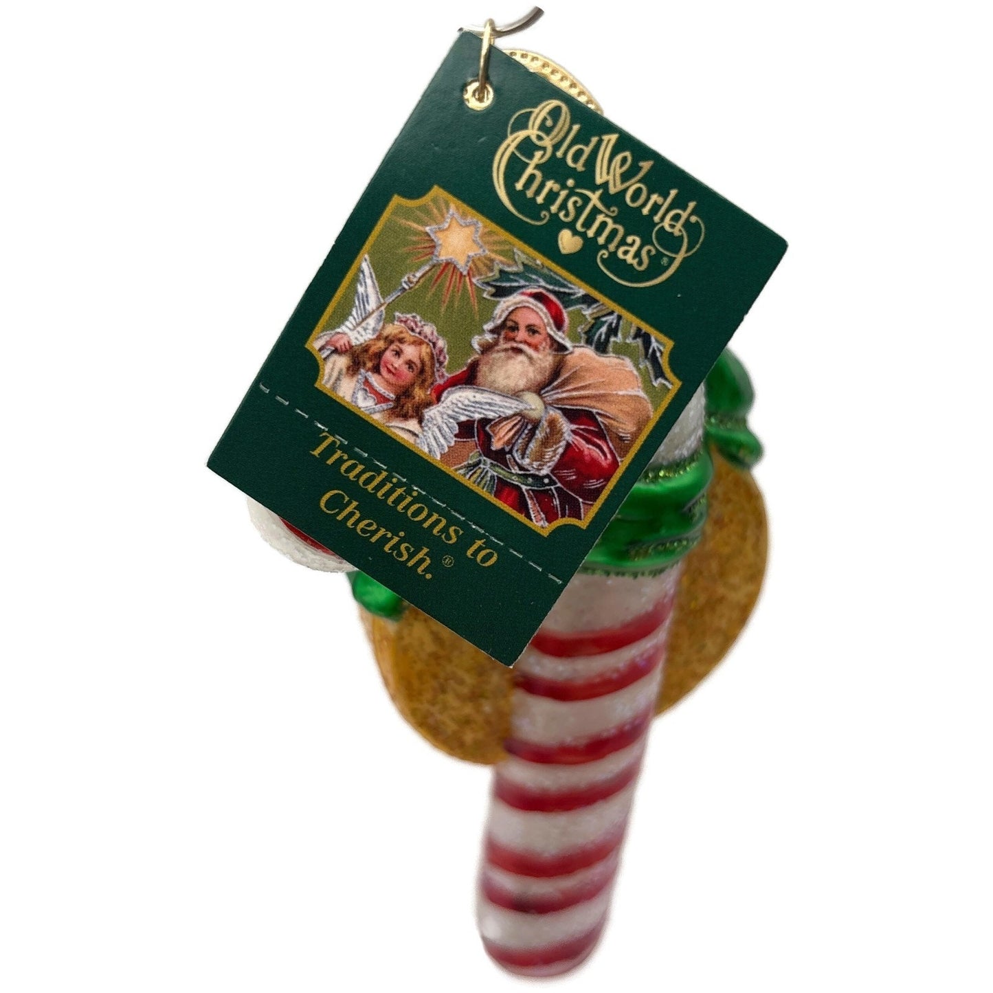 Old World Christmas 2017 Candy Cane Tradition To Cherish Christmas Tree Ornament