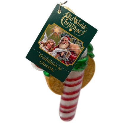 Old World Christmas 2017 Candy Cane Tradition To Cherish Christmas Tree Ornament