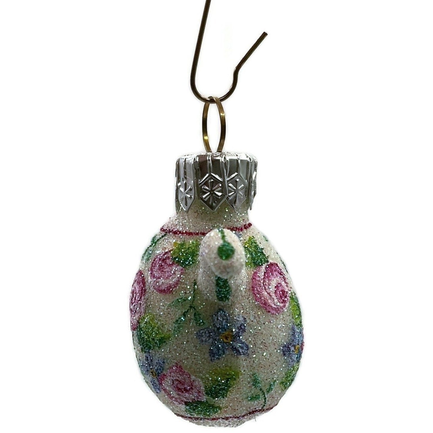 Patricia Breen Ornament Miniature Egg Surprise Teapot Easter Spring Christmas