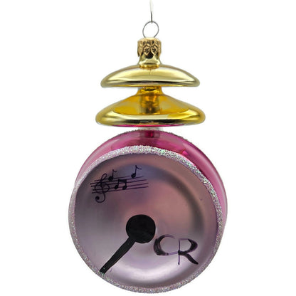 Christopher Radko Percussion Instrument Drum Musical Christmas Ornament 95-255-0