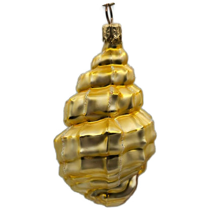 Patricia Breen Erics Shell Gold Summer Aquatic Nautical Ocean Ornament 9900 CATZ